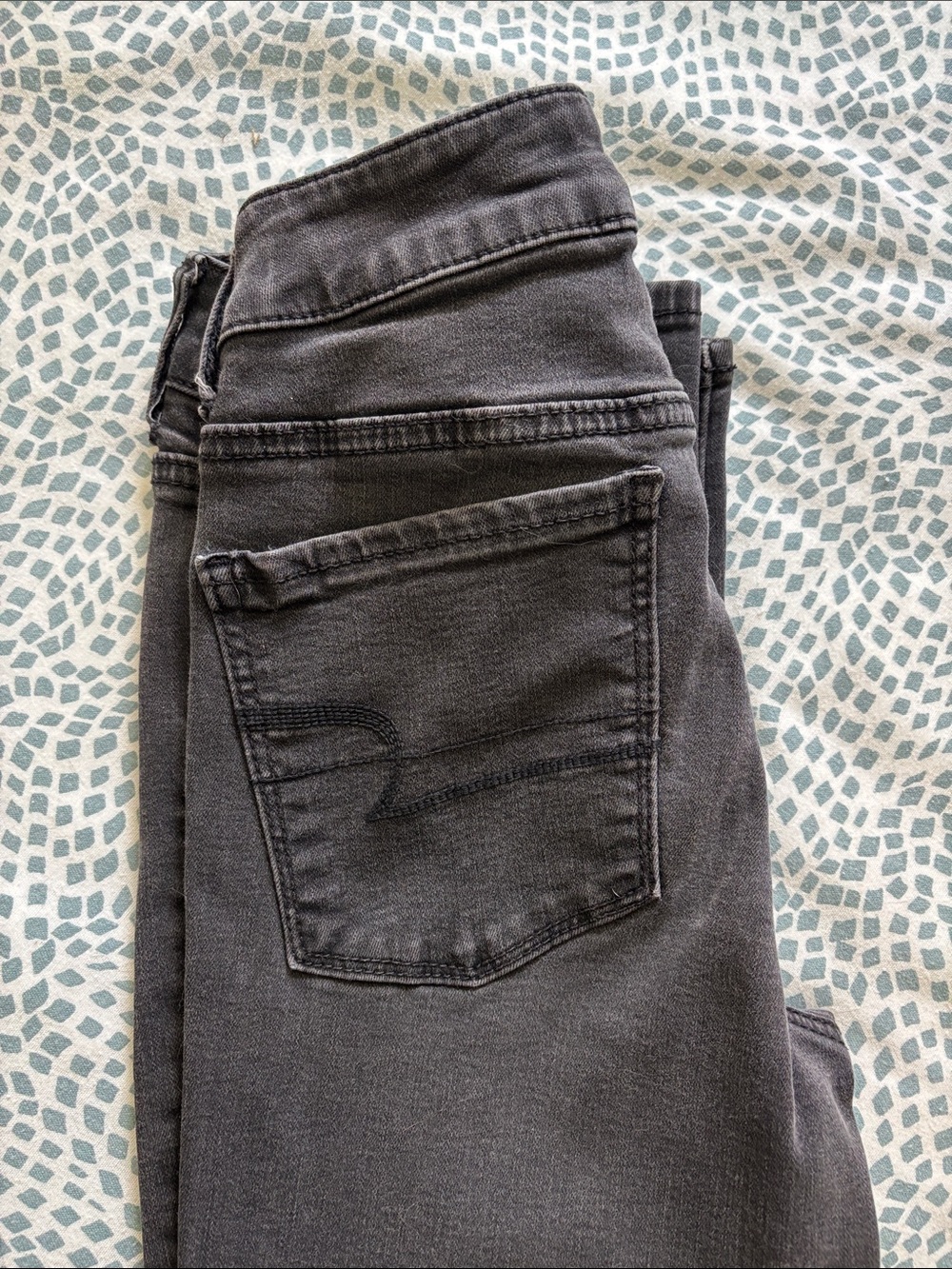 American Eagle Outfitters Black High Rise Jegging